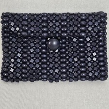 Wooden bead clutch for sale  Lancaster