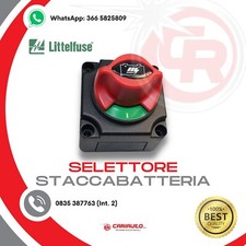 Selettore staccabatteria 24v usato  Matera