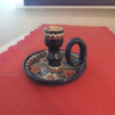 Kerzenständer bunter keramik gebraucht kaufen  Lautertal