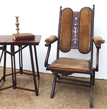 Antique folding campaign for sale  WORCESTER