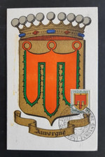 Carte 1950 blason d'occasion  Paris XX
