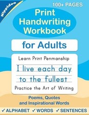 Print handwriting workbook for sale  Montgomery
