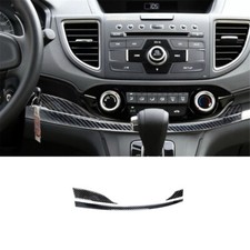 Painel de fibra de carbono acabamento de controle climático para Honda CRV CR-V 2012-2016 Tipo-B comprar usado  Enviando para Brazil