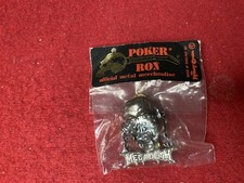 MEGADETH VIC RATTLEHEAD RARE SEALED VINTAGE POKER ALCHEMY CAST METAL BADGE , usado comprar usado  Enviando para Brazil
