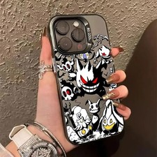 Capa telefone anime Gengar para Apple iPhone 16e 16 15 14 13 12 11 Plus Mini Pro Max comprar usado  Enviando para Brazil