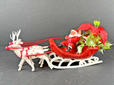 Vintage plastic santa for sale  Andreas