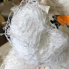 Wolle weiß fransen gebraucht kaufen  Rothenkirchen