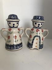 Polish stoneware lady for sale  Lewiston