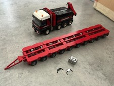 Conrad 1:50 Mammoet MB Actros 8x4 +crane + 2x2 + 2x3 goldhofer module trailer comprar usado Conrad 1:50 Mammoet MB Actros 8x4 +crane + 2x2 + 2x3 goldhofer module trailer comprar usado  Enviando para Brazil