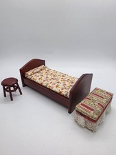 Móveis vintage estilo vitoriano para quarto de solteiro para casa de bonecas escala 1:12 comprar usado  Enviando para Brazil