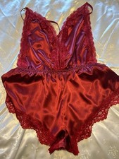 Red satin lace for sale  ALTRINCHAM