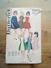 Vestido saia completa painel princesa 3022 original década de 1960 padrão de costura Butterick comprar usado  Enviando para Brazil