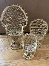 Mini peacock wicker for sale  Canton