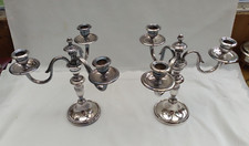 Paire chandeliers bronze d'occasion  Sainte-Suzanne