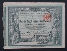 Exposition universelle 1900 d'occasion  Expédié en Belgium