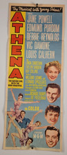 Athena movie poster for sale  Bethel