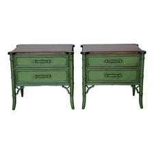 Pair faux bamboo for sale  Fort Lauderdale