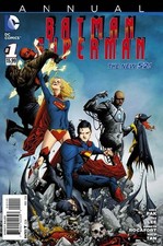 Batman superman annual for sale  UK