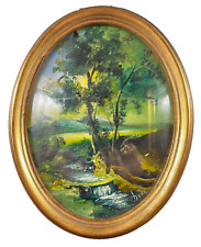 Quadro ovale paesaggio usato  Ardea