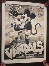 Signed vandals punk for sale  Davenport