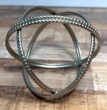 Decorative metal orb for sale  Deerfield