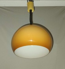 Guzzini vintage chandelier usato  Roma