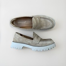 Slipper loafer wildlederoptik gebraucht kaufen  Worms