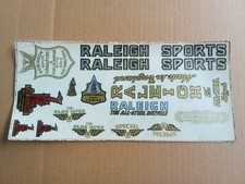 Adesivo Plástico RALEIGH SPORT Para 1 Bicicleta Vintage Raleigh NOS (Frete Grátis) comprar usado  Enviando para Brazil