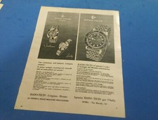 Pubblicita 1964 orologio usato  Roma
