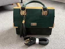 Bessie green handbag for sale  SWINDON