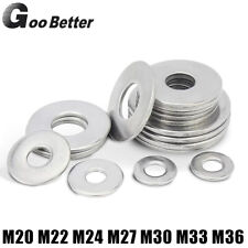 M20 M22 M24 M27 M30 M33 M36 arruelas centavo reparo para-lamas plano A2 aço inoxidável 304, usado comprar usado  Enviando para Brazil