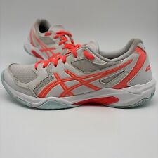 Tênis de vôlei feminino Asics Gel Rocket 1072A056 tamanho 8 branco rosa comprar usado  Enviando para Brazil