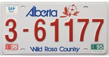 alberta license plate for sale  Fitchburg