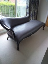 Grey designer chaise for sale  CHESTERFIELD