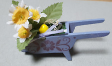 Kleine holzschubkare blumen gebraucht kaufen  Grabfeld