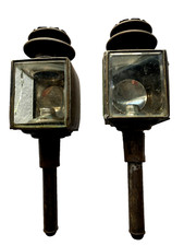 Antique pair glass for sale  LONDON