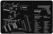 Tapis nettoyage glock d'occasion  Ecques