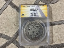 1889 anacs vg10 for sale  Fairfield