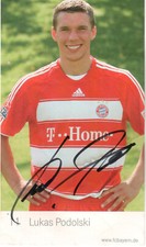Bayern autogrammkarte lukas gebraucht kaufen  Peiting