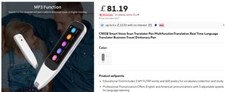C501b smart voice for sale  GUILDFORD