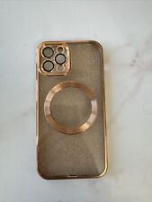 Capa telefone iPhone 12 Pro ouro glitter acessórios iPhone pechinchas ofertas vendas comprar usado  Enviando para Brazil