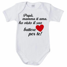 Body neonato papà usato  Napoli