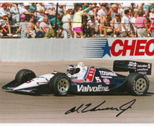 Fotografia autografada de corrida da IndyCar AlOur Jr. CART comprar usado  Enviando para Brazil