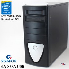 Computador PC GIGABYTE GA-X58A-UD5 V1 Intel 6x Core i7-980X 12GB RAM Quadro K4000 comprar usado  Enviando para Brazil