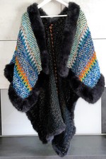 Poncho überwurf damen gebraucht kaufen  Jena-Umland