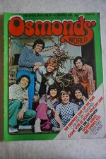 Osmonds magazine issue for sale  ACHNASHEEN