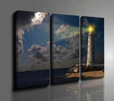 Faro notte quadro usato  Ragusa