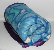Cobertor vintage Invicta Lama azul-petróleo acrílico lã King Queen 270cm X 230cm comprar usado  Enviando para Brazil