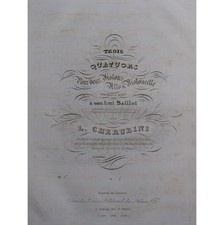 Cherubini luigi quatuors d'occasion Cherubini luigi quatuors d'occasion  Blois