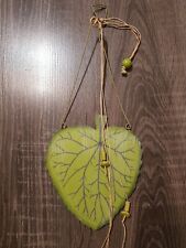 Wanddeko holz blatt gebraucht kaufen  Lunzenau